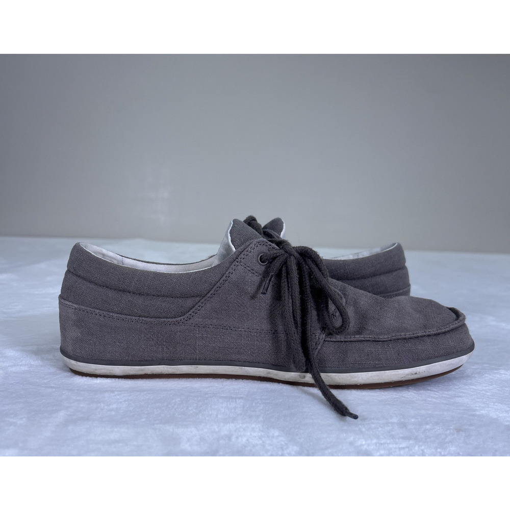 Sanuk TKO Shoes Mens Size 12 Tennis Low Top Lace Up Brown SMF11194 Bnfts Charity - Picture 8 of 13